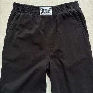 Everlast Black Boxing Sweatpants Joggers Lounge Pants